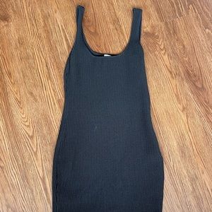 Black Bodycon Princess Polly Dress